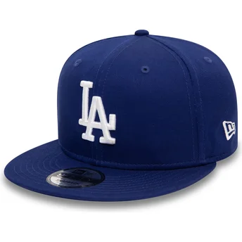 Blå flad snapback 9FIFTY Team Colour fra Los Angeles Dodgers MLB af New Era