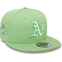 oakland-athletics-mlb-new-era-lysegron-fladskygget-snapback-9fifty-world-series-patch-kasket