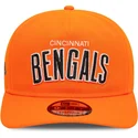 cincinnati-bengals-nfl-new-era-9fifty-a-frame-coaches-orange-buet-snapback-kasket