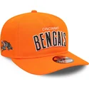 cincinnati-bengals-nfl-new-era-9fifty-a-frame-coaches-orange-buet-snapback-kasket