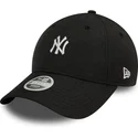 gorra-curva-negra-ajustable-para-mujer-9forty-jacquard-de-new-york-yankees-mlb-de-new-era