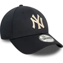 new-era-new-york-yankees-mlb-9forty-pivot-knit-justerbar-marinebla-buet-kasket