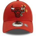 chicago-bulls-nba-new-era-9forty-flower-icon-justerbar-orange-buet-kasket
