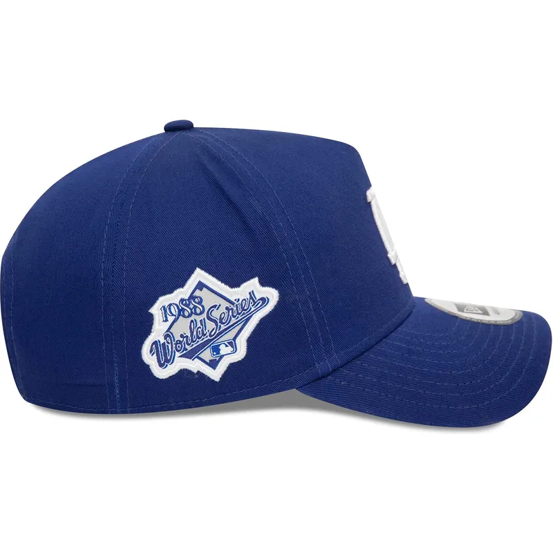 kasketter-buet-bla-snapback-9forty-e-frame-patch-fra-los-angeles-dodgers-mlb-af-new-era kasketter-buet-bla-snapback-9forty-e-frame-patch-fra-los-angeles-dodgers-mlb-af-new-era