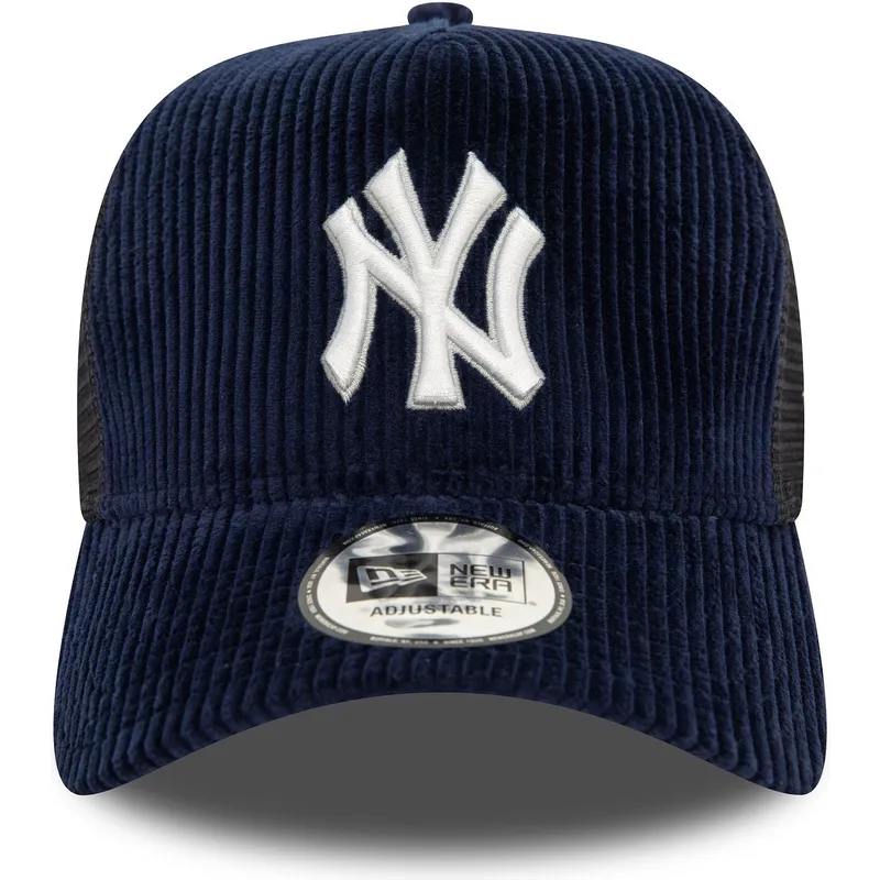 marinebla-9forty-a-frame-cord-trucker-kasket-fra-new-york-yankees-mlb-fra-new-era