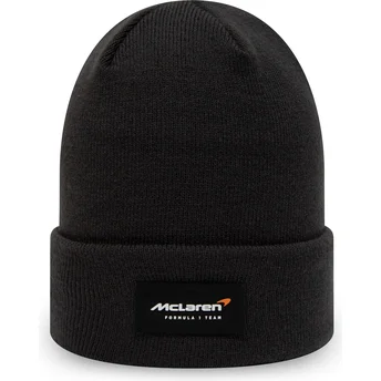 Sort Essential Cuff Knit hue fra McLaren Racing Formula 1 af New Era