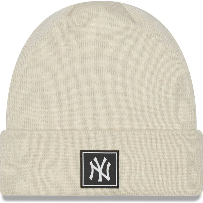beige-team-cuff-kasket-fra-new-york-yankees-mlb-af-new-era