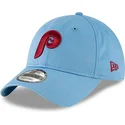 lys-bla-justerbar-buet-kasket-9twenty-core-classic-fra-philadelphia-phillies-mlb-fra-new-era