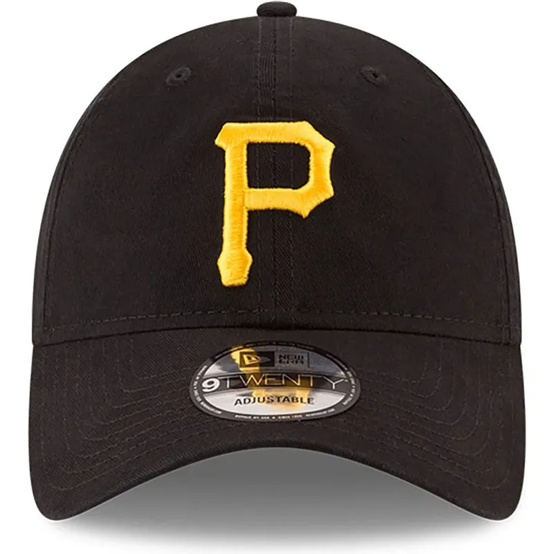 sort-justerbar-buet-kasket-9twenty-core-classic-fra-pittsburgh-pirates-mlb-fra-new-era