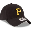 sort-justerbar-buet-kasket-9twenty-core-classic-fra-pittsburgh-pirates-mlb-fra-new-era