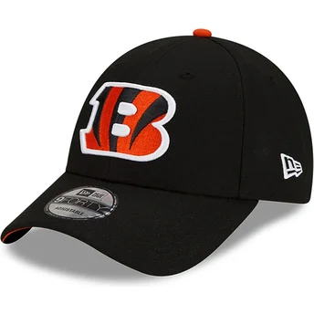 Sort justerbar 9FORTY The League kasket fra Cincinnati Bengals NFL af New Era