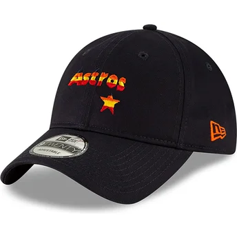 Justerbar marineblå 9TWENTY Core Classic kasket fra Houston Astros MLB af New Era