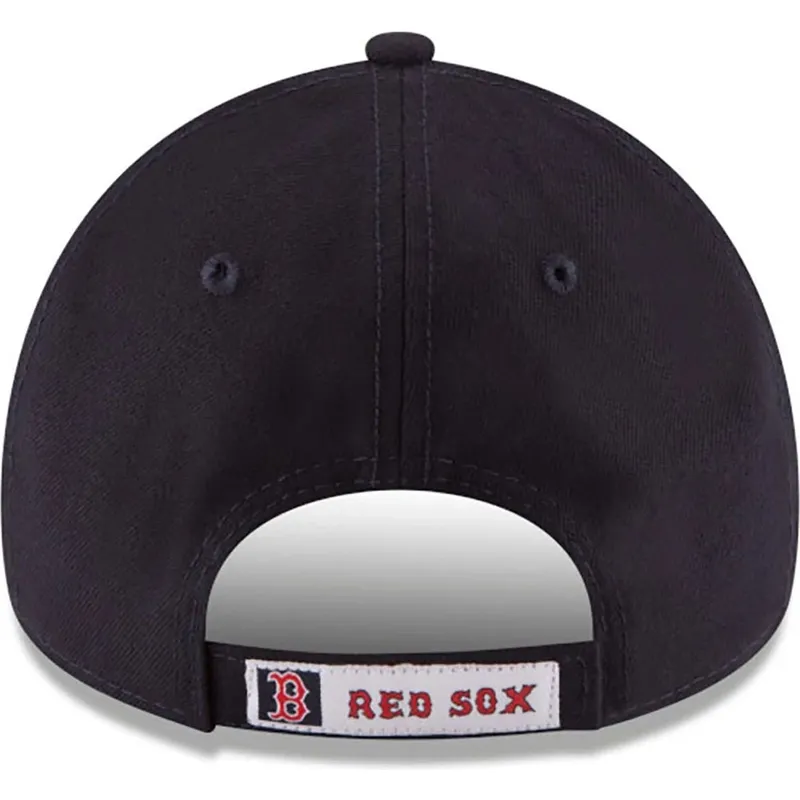 justerbar-marinebla-buet-kasket-til-dreng-9forty-the-league-fra-boston-red-sox-mlb-fra-new-era
