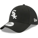 justerbar-sort-buet-kasket-til-born-9forty-the-league-fra-chicago-white-sox-mlb-fra-new-era