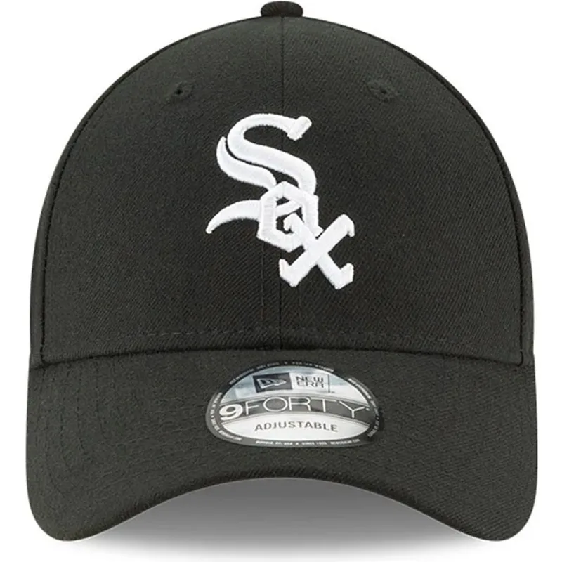 justerbar-sort-buet-kasket-til-born-9forty-the-league-fra-chicago-white-sox-mlb-fra-new-era