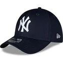 justerbar-morkebla-buet-kasket-til-drenge-9forty-the-league-new-york-yankees-mlb-fra-new-era