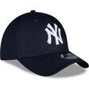 justerbar-morkebla-buet-kasket-til-drenge-9forty-the-league-new-york-yankees-mlb-fra-new-era