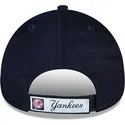 justerbar-morkebla-buet-kasket-til-drenge-9forty-the-league-new-york-yankees-mlb-fra-new-era