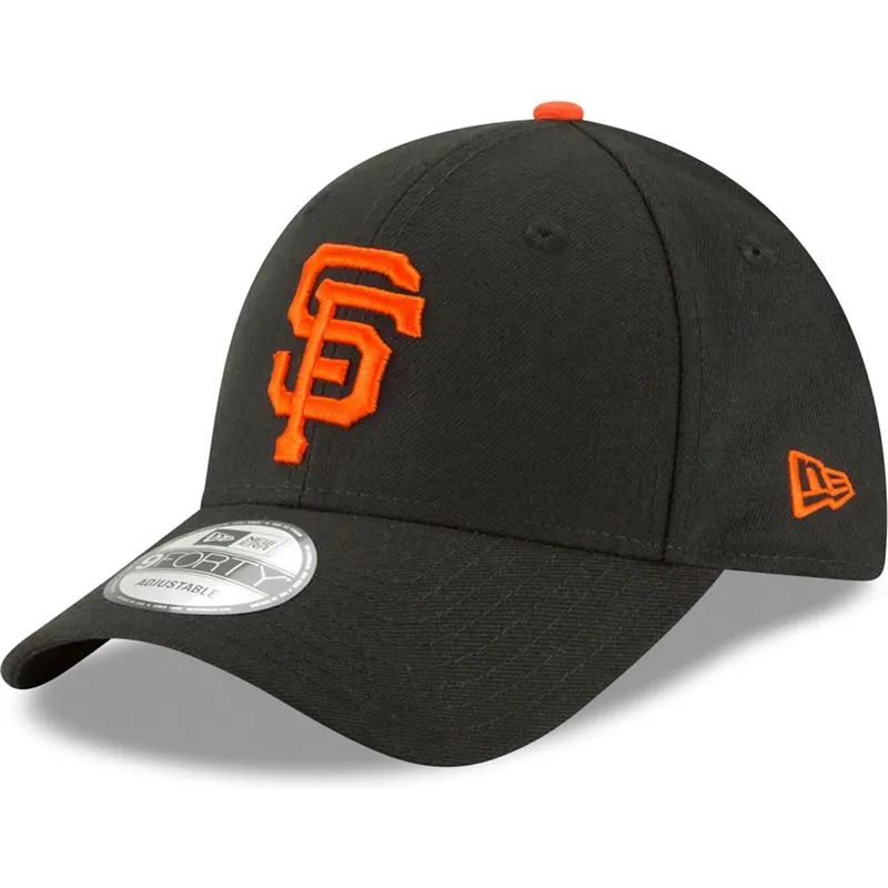 sort-justerbar-buet-kasket-til-born-9forty-the-league-fra-san-francisco-giants-mlb-fra-new-era