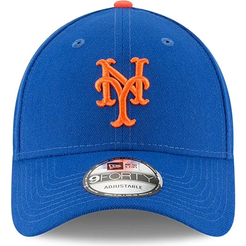 justerbar-bla-buet-kasket-til-born-9forty-the-league-fra-new-york-mets-mlb-fra-new-era