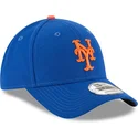 justerbar-bla-buet-kasket-til-born-9forty-the-league-fra-new-york-mets-mlb-fra-new-era