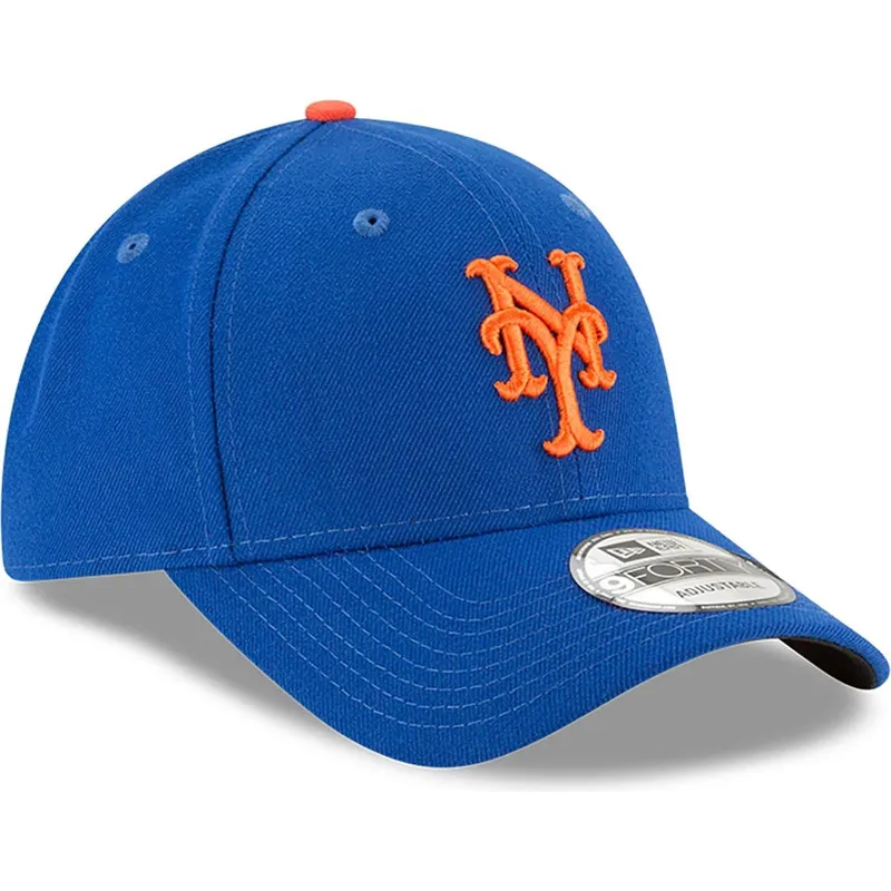 justerbar-bla-buet-kasket-til-born-9forty-the-league-fra-new-york-mets-mlb-fra-new-era