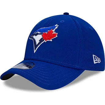 Justerbar blå bøjet kasket til drenge 9FORTY The League fra Toronto Blue Jays MLB af New Era