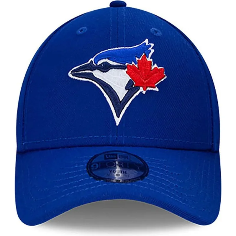 justerbar-bla-buet-kasket-til-born-9forty-the-league-fra-toronto-blue-jays-mlb-fra-new-era