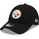 sort-justerbar-buet-kasket-til-born-9forty-the-league-fra-pittsburgh-steelers-nfl-fra-new-era