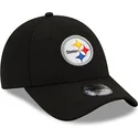 sort-justerbar-buet-kasket-til-born-9forty-the-league-fra-pittsburgh-steelers-nfl-fra-new-era