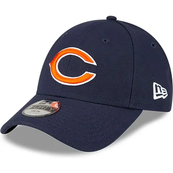 Justerbar marineblå 9FORTY The League børnekasket fra Chicago Bears NFL af New Era