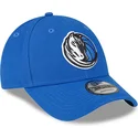 justerbar-bla-kurvet-kasket-9forty-the-league-fra-dallas-mavericks-nba-fra-new-era