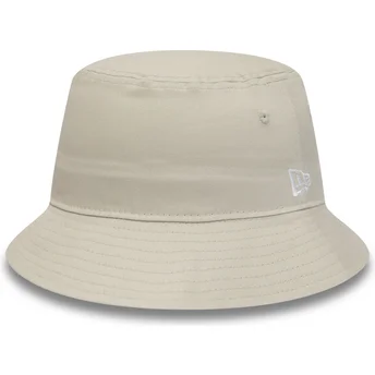 Bucket beige Essential Tapered fra New Era