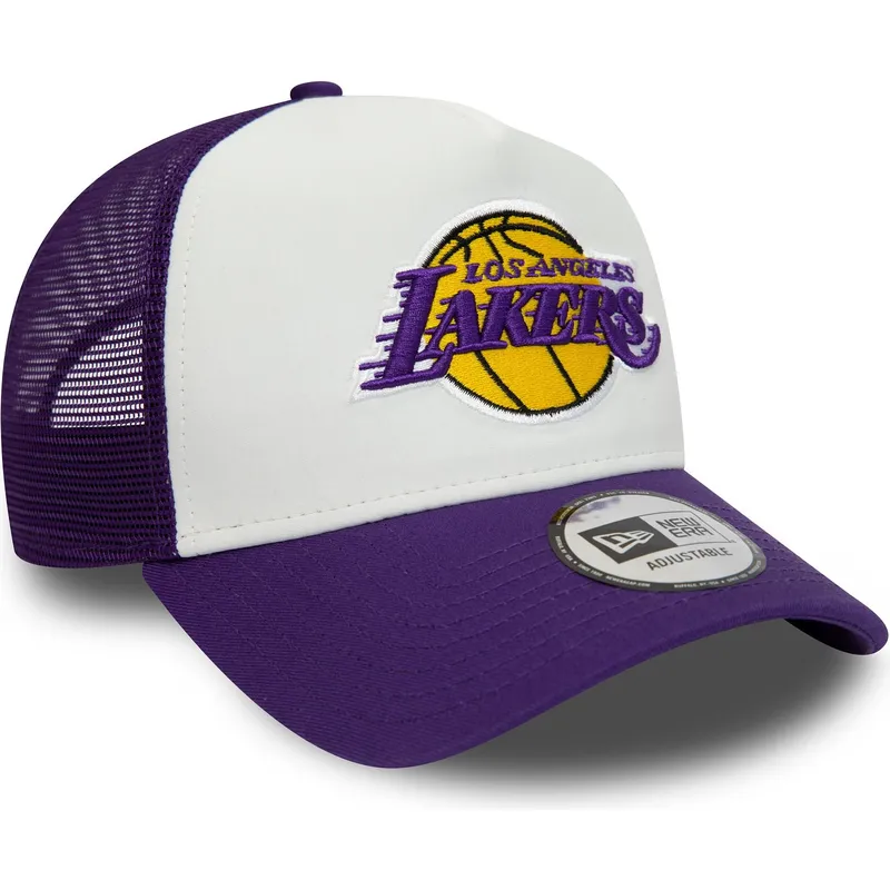 kasketter-buet-multicolor-snapback-a-frame-team-colour-fra-los-angeles-lakers-nba-af-new-era