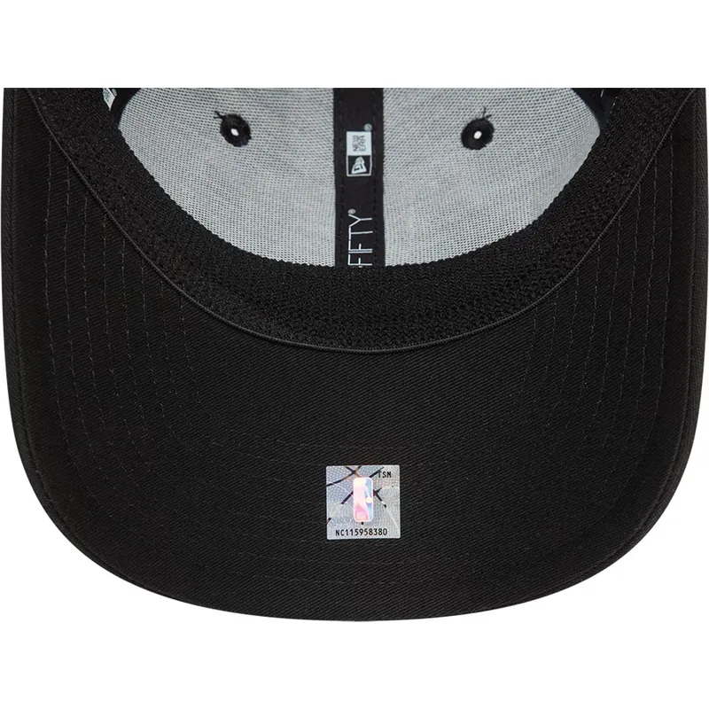 sort-buet-snapback-kasket-9fifty-stretch-snap-fra-los-angeles-lakers-nba-fra-new-era