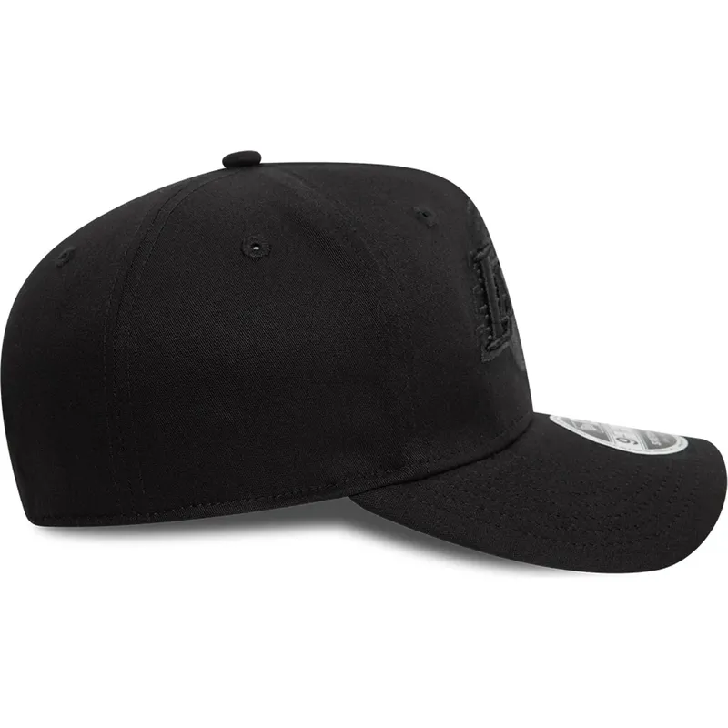 sort-buet-snapback-kasket-9fifty-stretch-snap-fra-los-angeles-lakers-nba-fra-new-era