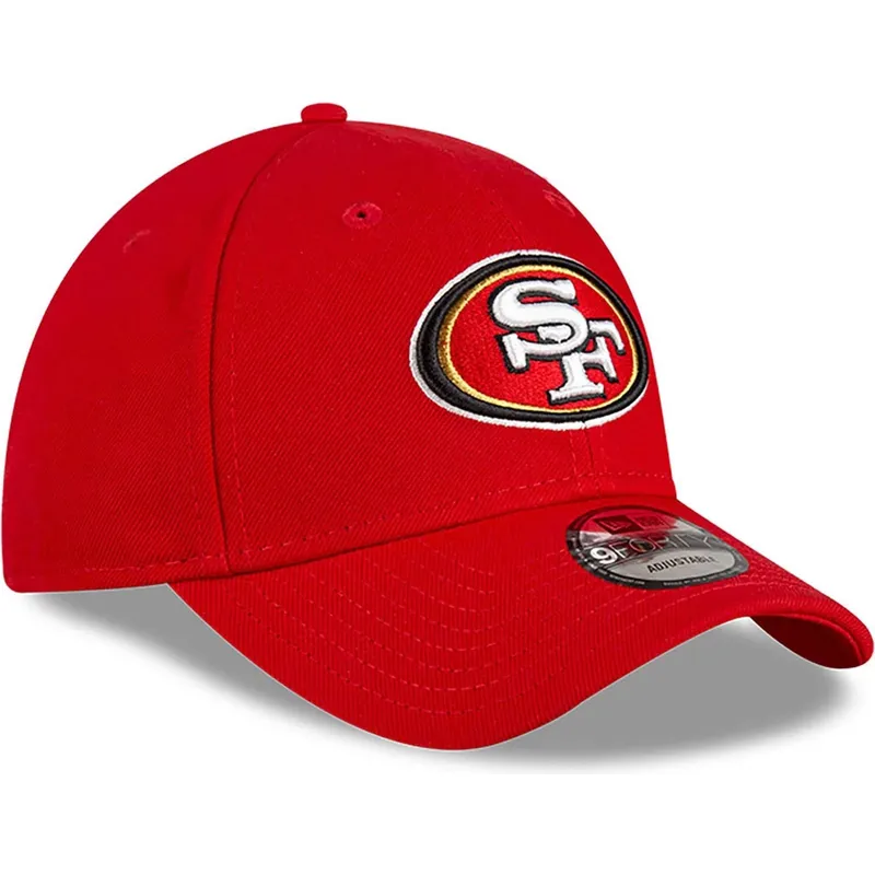 rod-justerbar-kurvet-kasket-9forty-the-league-team-colour-fra-san-francisco-49ers-nfl-fra-new-era
