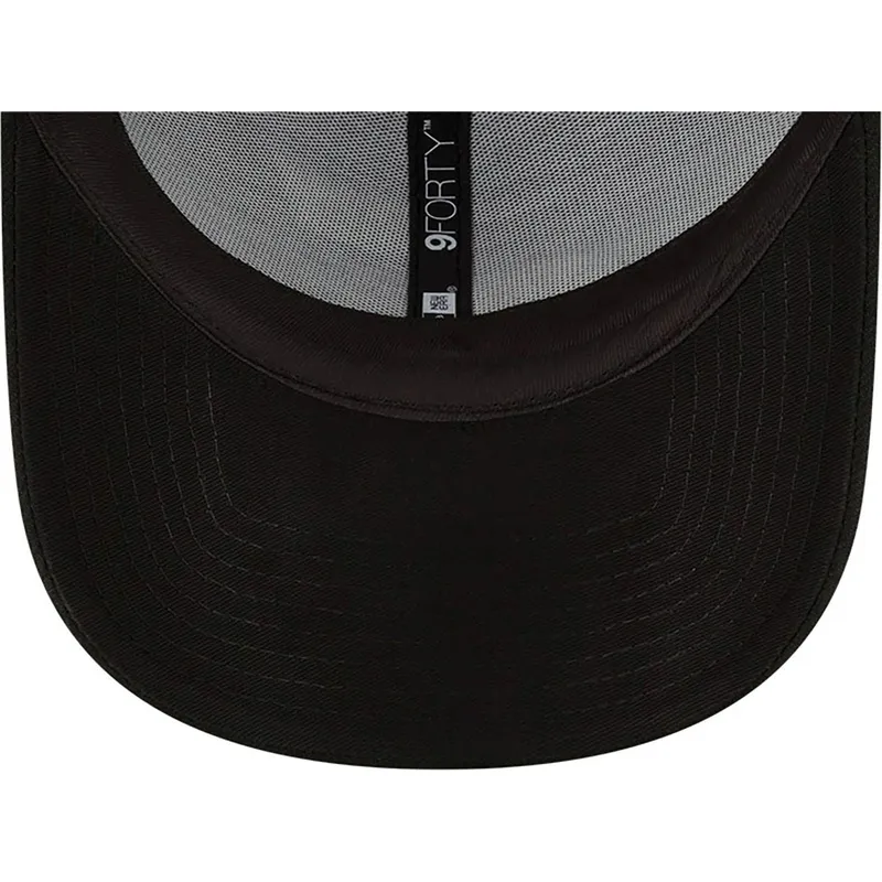 sort-justerbar-curved-kasket-9forty-the-league-fra-utah-jazz-nba-fra-new-era