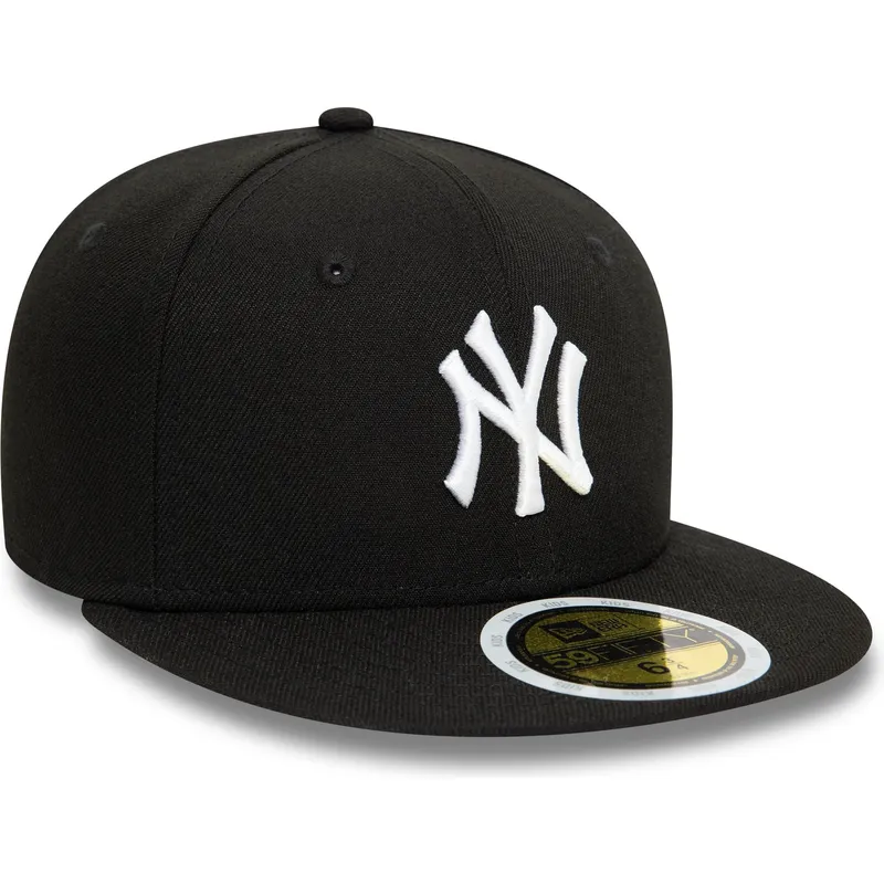 sort-fitted-flat-cap-til-dreng-59fifty-fra-new-york-yankees-mlb-fra-new-era