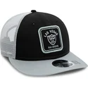 las-vegas-raiders-nfl-new-era-sort-og-gra-9fifty-low-profile-patch-trucker-kasket