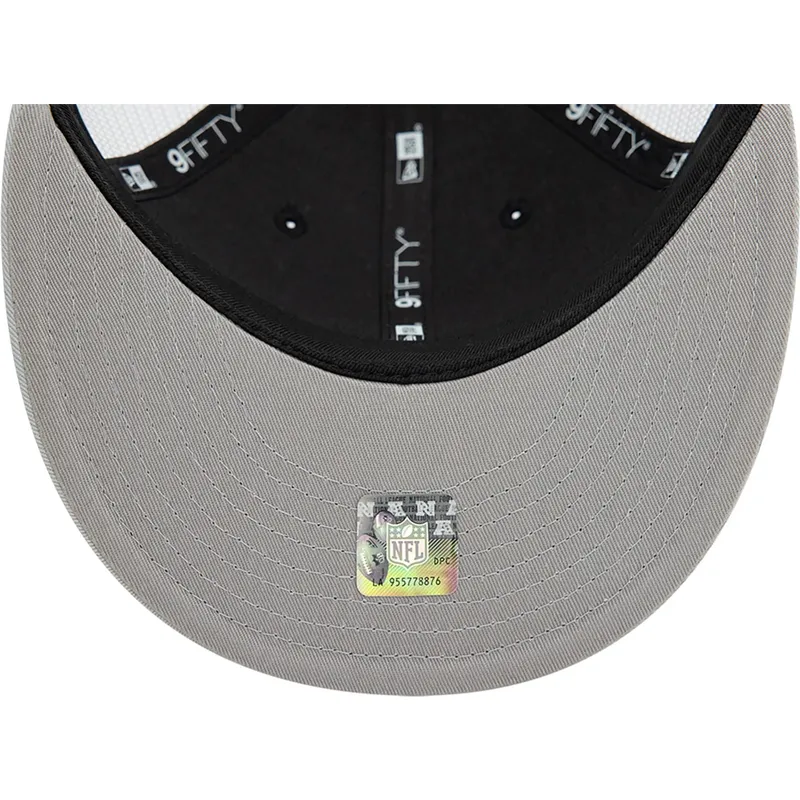 las-vegas-raiders-nfl-new-era-sort-og-gra-9fifty-low-profile-patch-trucker-kasket