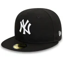 gorra-plana-negra-ajustada-para-nino-59fifty-my-first-de-new-york-yankees-mlb-de-new-era