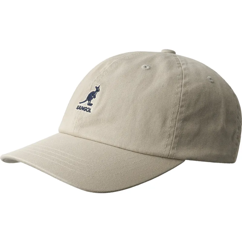 kangol-justerbar-beige-buet-kasket-washed-baseball-khaki