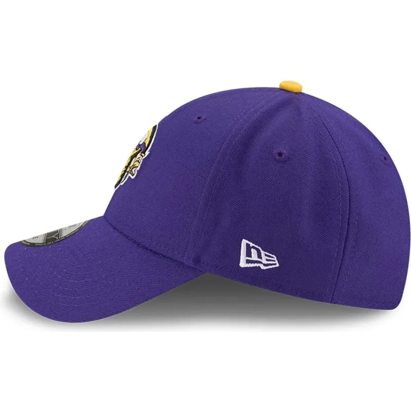 justerbar-violet-buet-kasket-9forty-the-league-fra-minnesota-vikings-nfl-fra-new-era