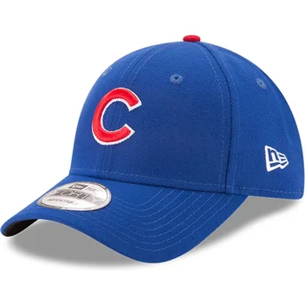 justerbar-bla-buet-kasket-9forty-the-league-fra-chicago-cubs-mlb-fra-new-era