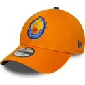 gorra-curva-naranja-ajustable-9forty-core-de-saiyans-fc-kings-league-de-new-era