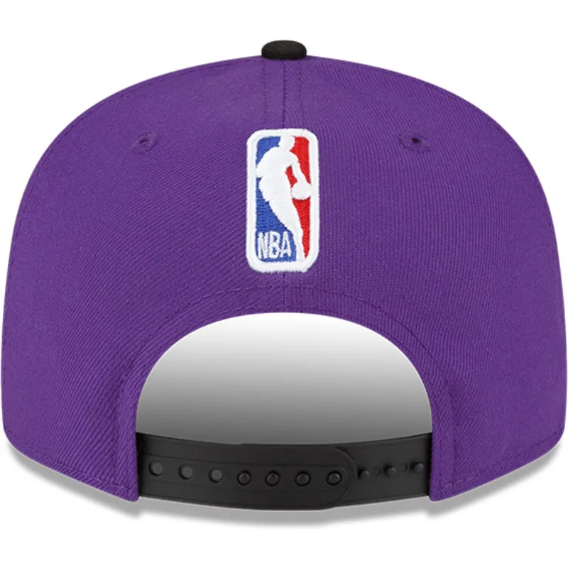 violet-og-sort-flat-cap-snapback-9fifty-statement-fra-los-angeles-lakers-nba-fra-new-era