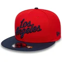 rod-og-marinebla-snapback-9fifty-statement-los-angeles-clippers-nba-kasket-fra-new-era
