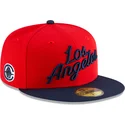 59fifty-statement-los-angeles-clippers-nba-new-era-rod-og-marinebla-justerbar-flad-kasket