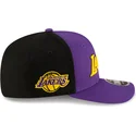los-angeles-lakers-nba-new-era-9seventy-statement-stretch-snap-violet-og-sort-snapback-buet-kasket